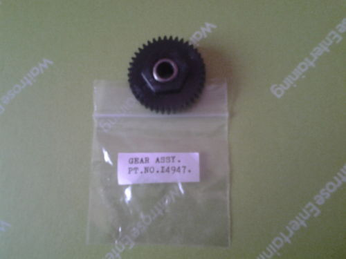 Gear & bearing assembly for bell howell TQ3 projector