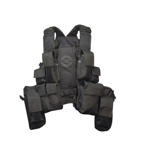 Black 5ive star gear Atlanco 11 pocket tactical load bearing vest OSFM  SSV-5