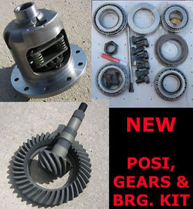 GM Chevy 8.2" 10-Bolt Rearend Eaton-Style Posi Gears Bearing Package - 4.11