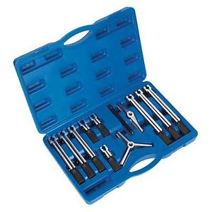 Sealey Bearing And Gear Twin/Triple Leg Puller Tool Set/Kit - 12pc - PS900