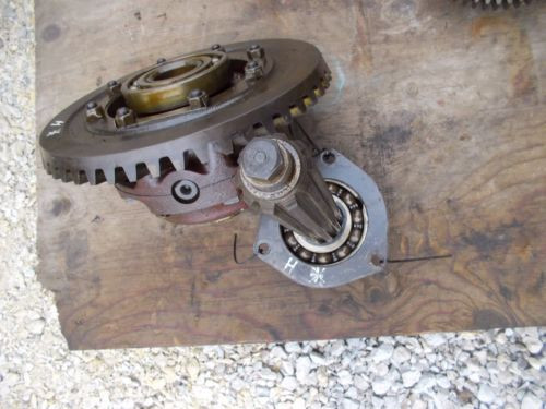 Farmall H tractor IH lower drive gear pinion shaft ring gear assembly & bearing