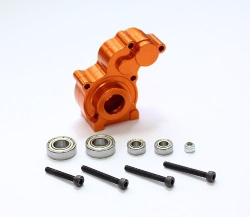 Axial SCX10 #SCX05 Aluminum Center Gear Box With Bearings set Orange