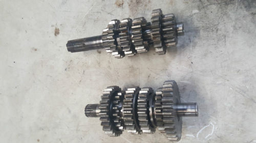 Suzuki RM 125 shafts and gears 1998 model