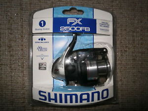 SHIMANO FX 2500FB LIGHTWEIGHT SPINNING REEL 1 BEARING GEAR RATIO 4.6:1