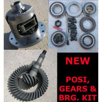 GM Chevy 8.2&#034; 10-Bolt Rearend Eaton-Style Posi Gears Bearing Package - 4.11
