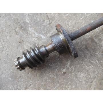 Allis Chalmers WD 45 Tractor short steering shaft &amp; worm gear &amp; bearing